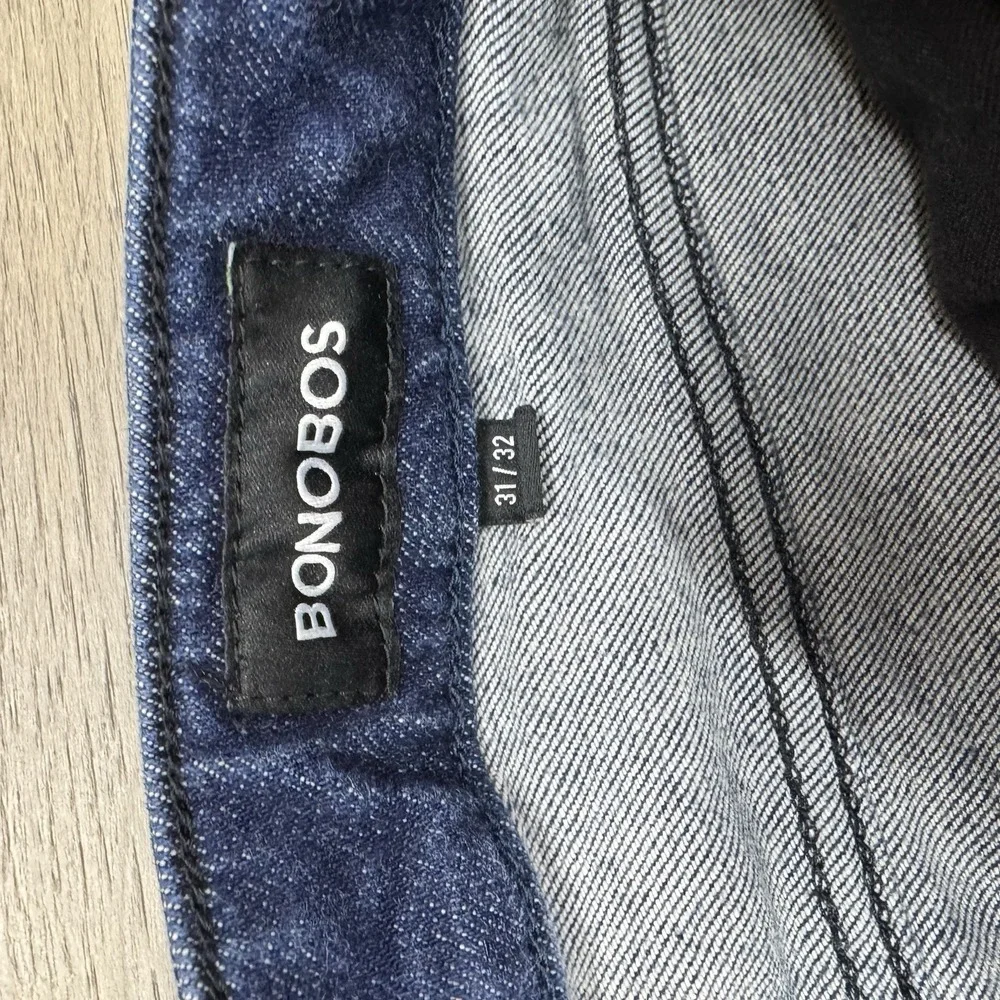 Bonobos Dark Wash Slim Fit Blue Jeans Denim Men's Sz‎ 31x32 Casual Prep Office